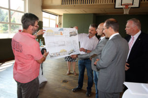 Fördermittelübergabe in Crottendorf. Foto: Dieter Flade