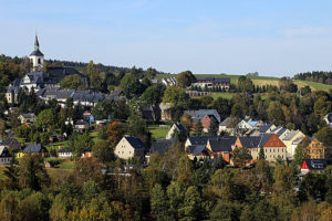Blick auf Jöhstadt.