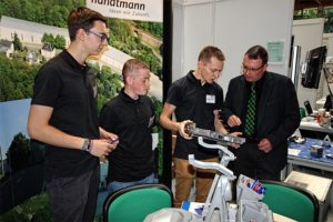 Ausbildungsmesse 2015 in Annaberg-Buchholz.