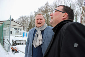 Ronny Wähner zum Kommunaltag in Gelenau.
