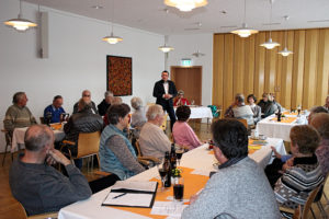 Ronny Wähner bei der Senioren-Union.