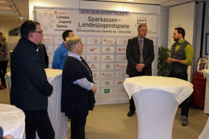 Auftaktveranstaltung der Landesjugendspiele in Oberwiesenthal.