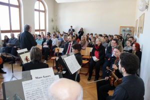 Christian Piwarz in Annaberg-Buchholz.