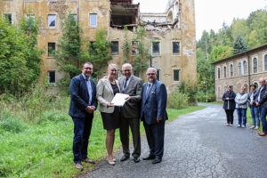 Über 600.000 Euro Fördermittel gab es für den Abriss von Industriebrachen in Thermalbad-Wiesenbad.