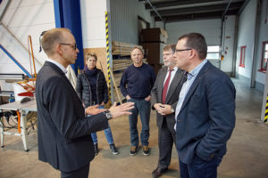 Besuch bei BÜSCH Technology in Geyer.