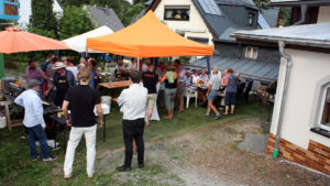 Grillabend in Mildenau.