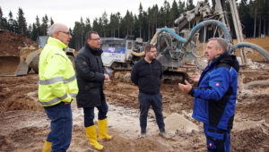 Ronny Wähner zu Gast bei GEOMIN in Hammerunterwiesenthal.