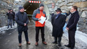 Einweihung in Kurort Oberwiesenthal.
