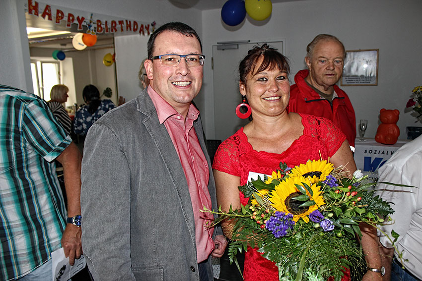 Ronny Wähner (MdL) zu Gast bei VdK Annaberg, der 2016 sein 25-jähriges Jubiläum feierte.