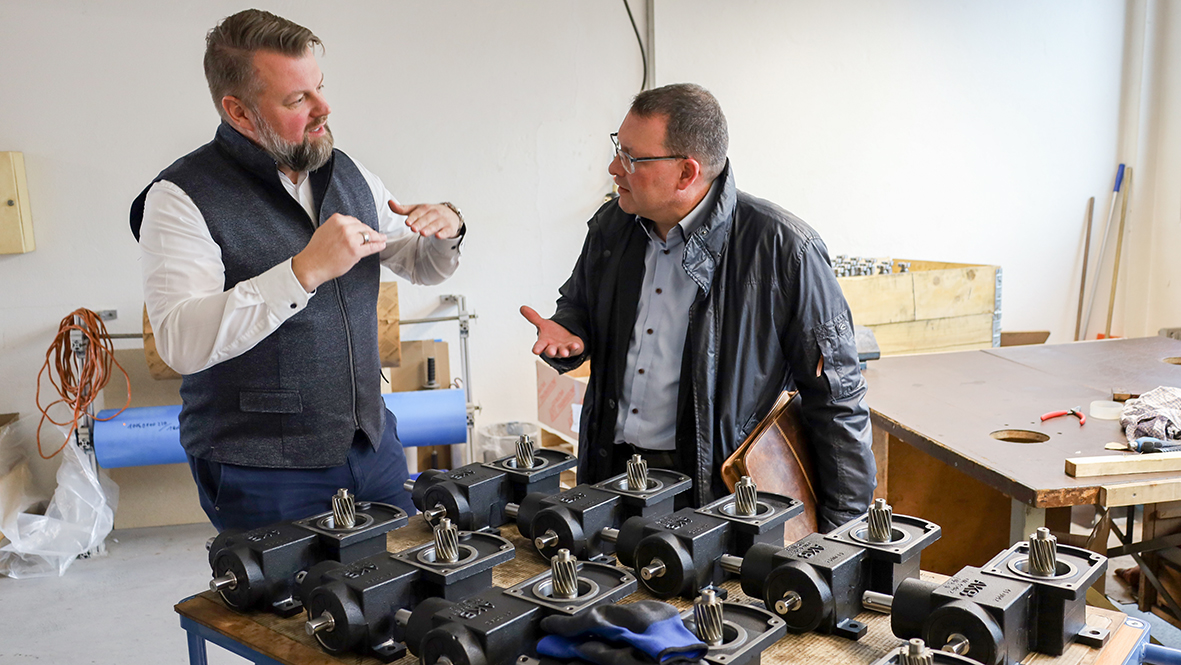 Zu Besuch bei der CAP PARTS AG in Scheibenberg